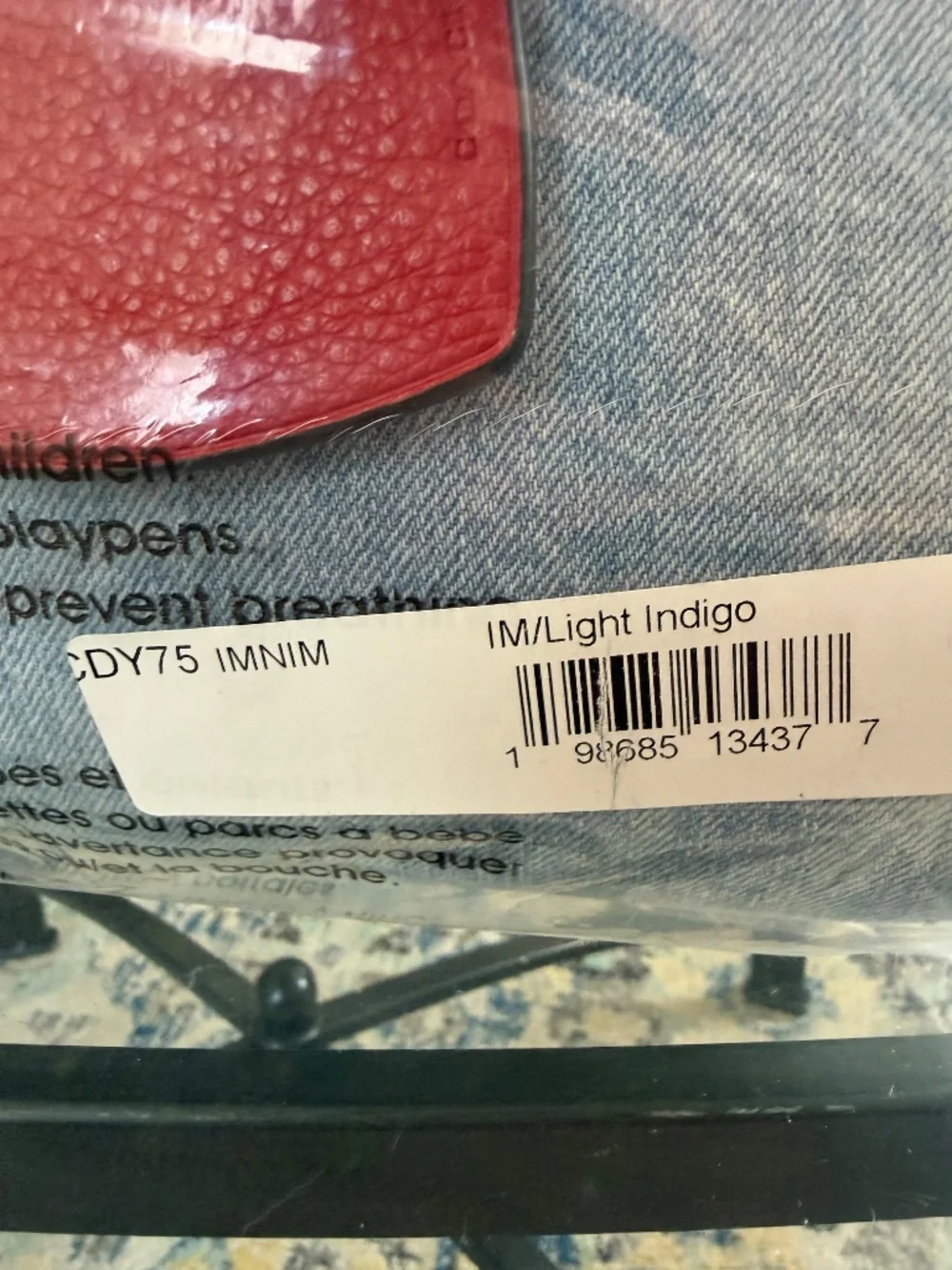 Coach Outlet Rowan Large Satchel Bag In Loved Denim With Charms